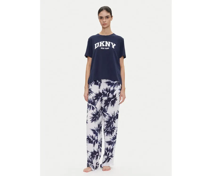 obrazek 1 DKNY Piżama YI70052 Granatowy Regular Fit