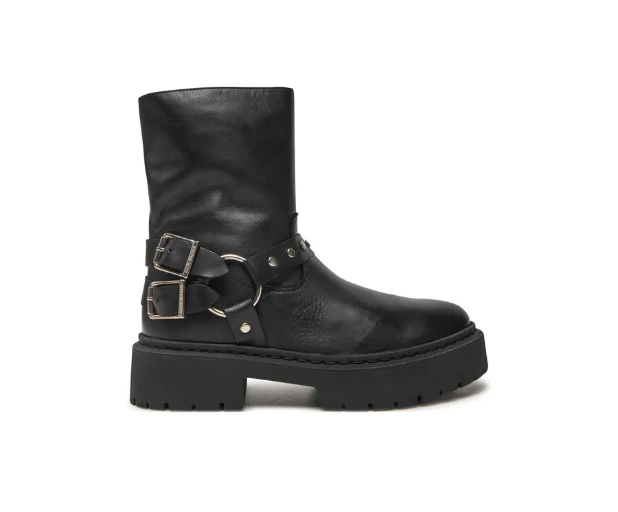 obrazek 1 Steve Madden Botki Zwart SM11003405 Czarny