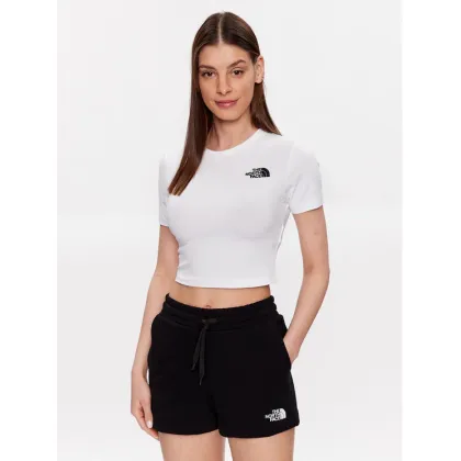 Zdjęcie The North Face T-Shirt NF0A55AO Biały Cropped Fit
