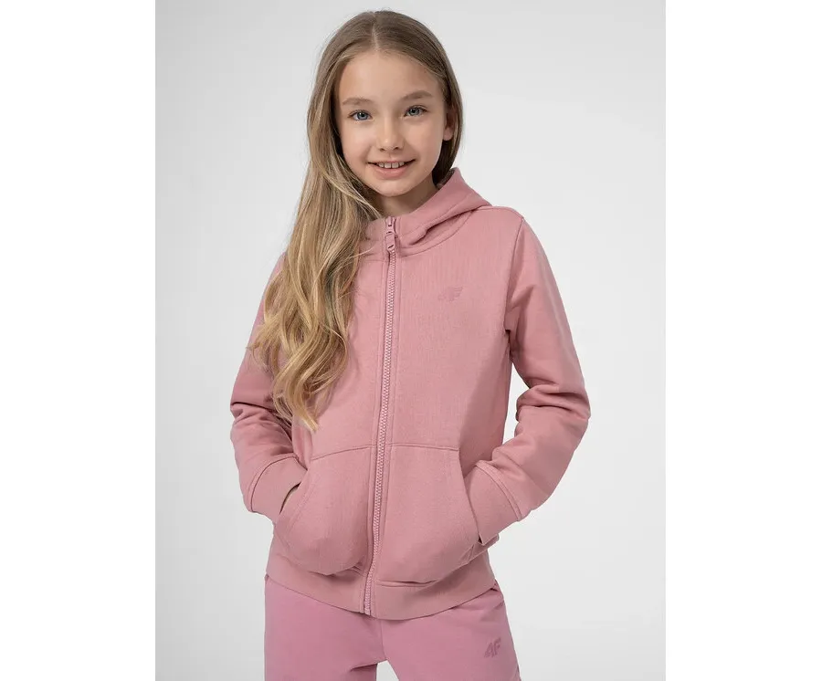 obrazek 1 4F Bluza 4FJSS23TSWSF216 Różowy Regular Fit