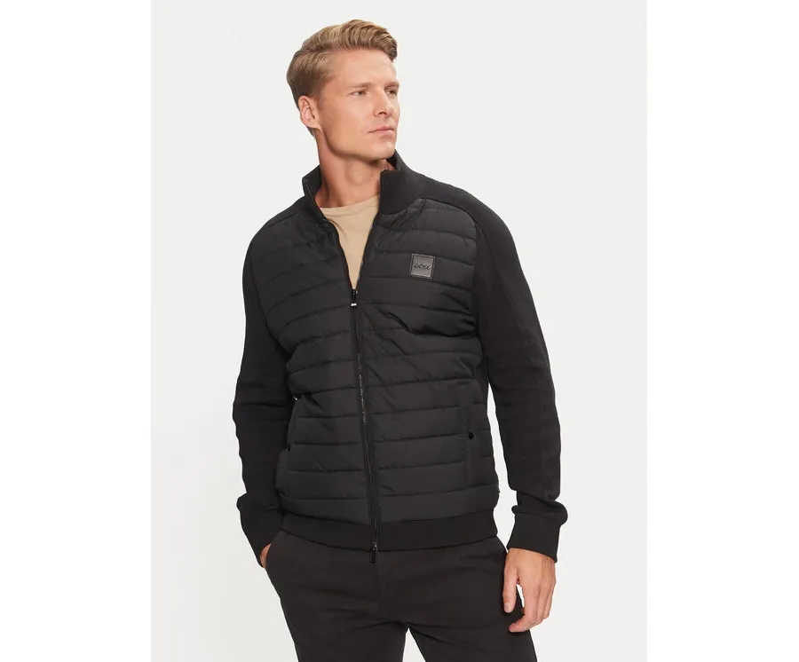 Boss Kurtka przejściowa H-Esfero 50526835 Czarny Regular Fit