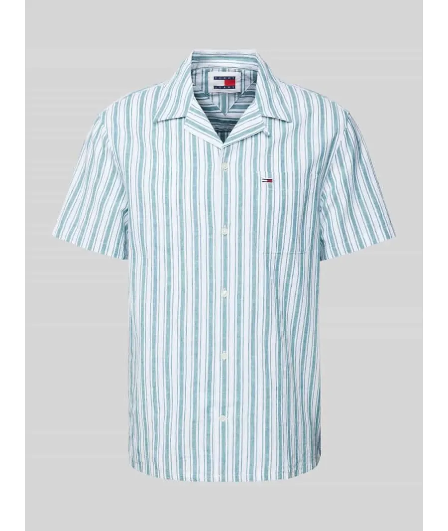 obrazek 1 Koszula casualowa o kroju slim fit z rękawem o dł. 1/2