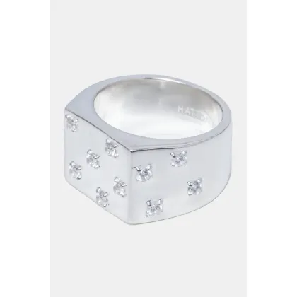 Zdjęcie HATTON LABS pierścionek srebrny Peyote Ring HL-S5-294-01