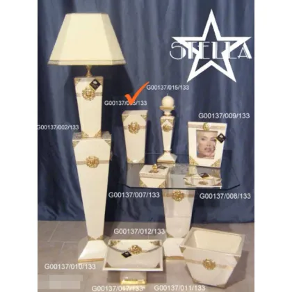 Picture A charming ceramic square vase