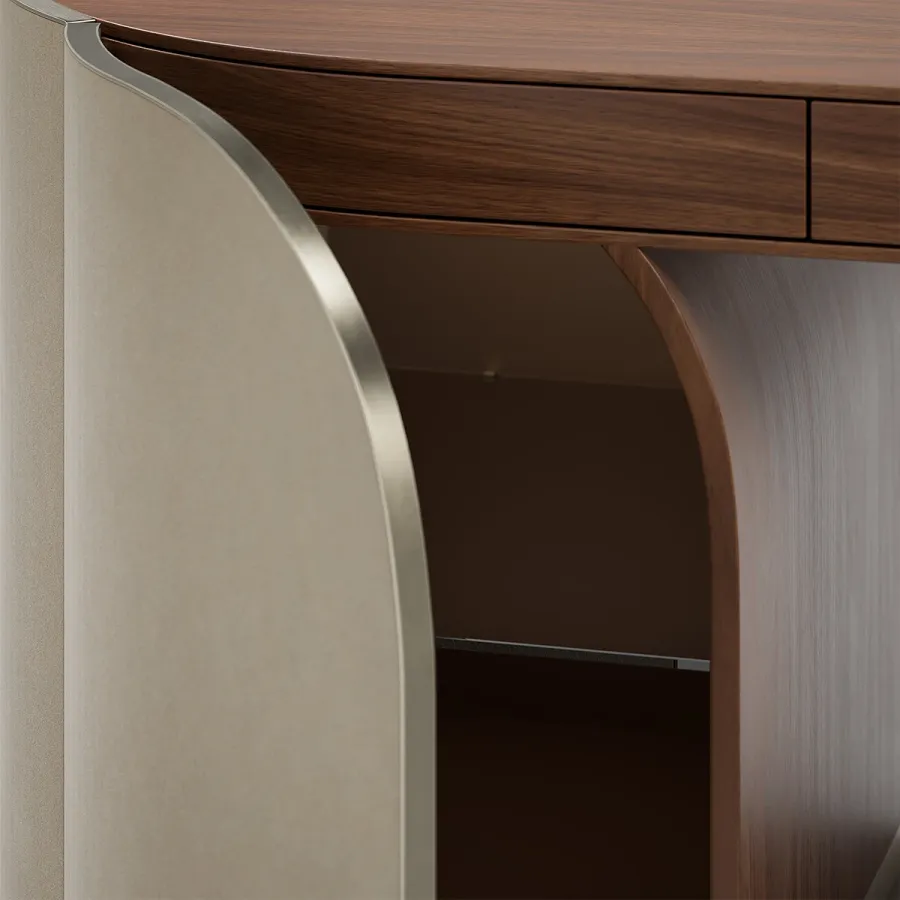 obrazek 21 Eleganckie włoskie biurko w stylu modernistycznym - do gabinetu lub biura