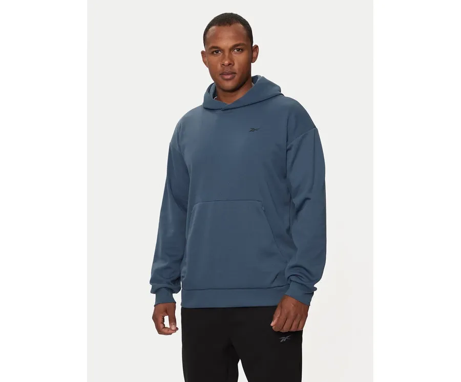 obrazek 1 Reebok Bluza Strength Hoodie 100070154 Granatowy Regular Fit