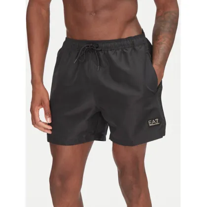 Zdjęcie EA7 Emporio Armani Szorty kąpielowe 7M000530 AF13241 UC001 Czarny Regular Fit