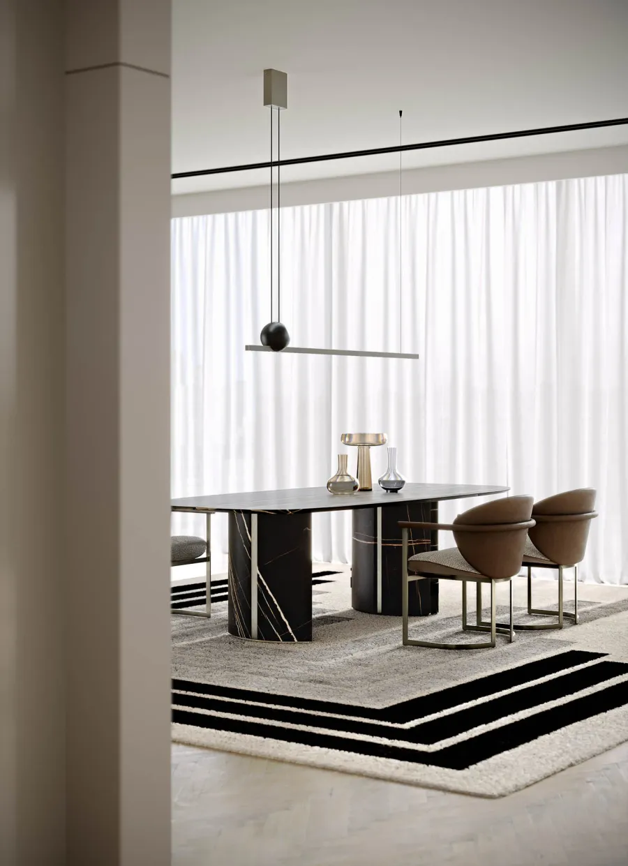 obrazek 6 Luksusowy włoski stół w stylu modernistycznym - do jadalni