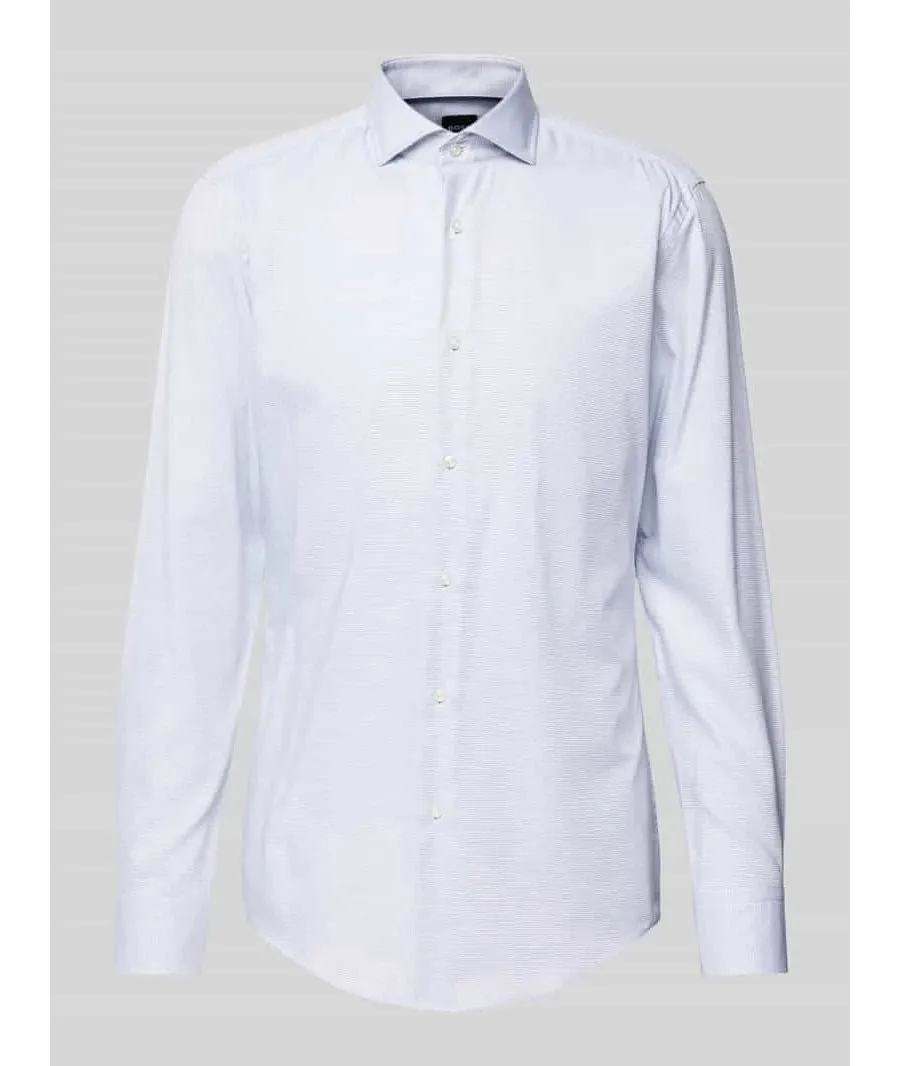 obrazek 1 Koszula biznesowa o kroju slim fit z kołnierzykiem typu cutaway