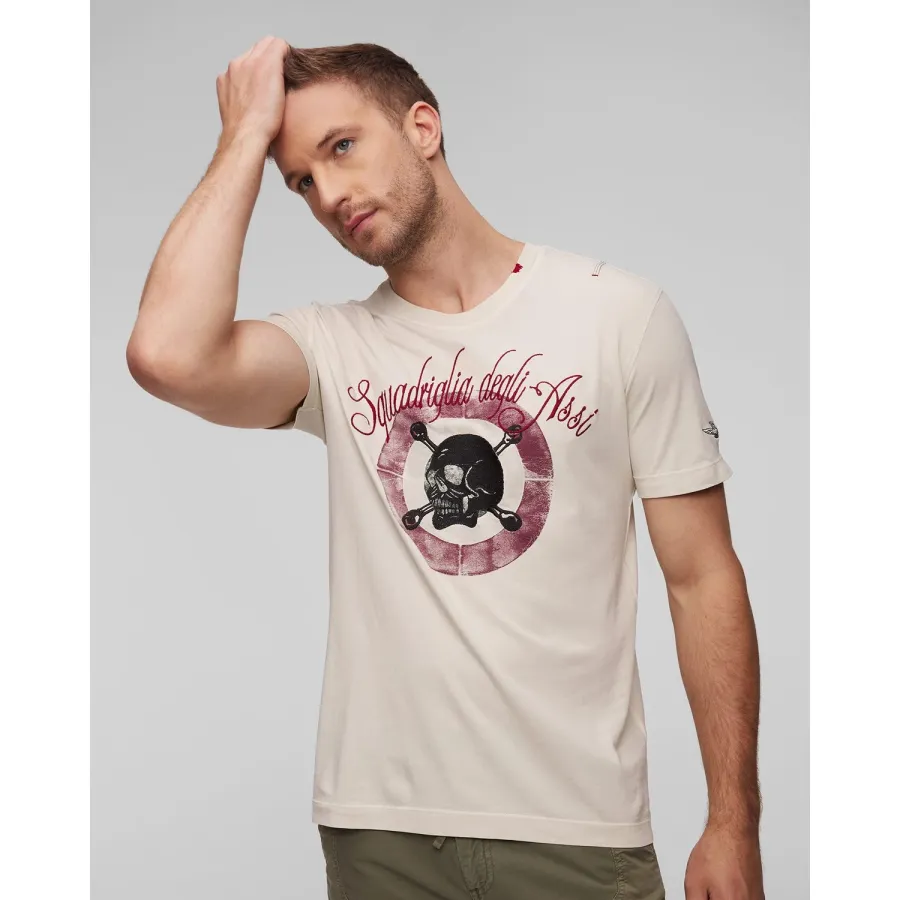 obrazek 1 Czarny T-shirt Męski Aeronautica Militare