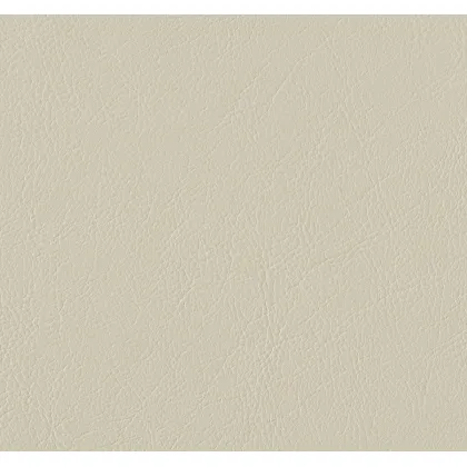 Zdjęcie Stylowy wazon Otto 9x40xH45 cm wykonany ze skóry w kolorze waniliowym