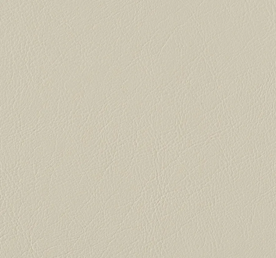 obrazek 1 Stylowy wazon Otto 9x40xH45 cm wykonany ze skóry w kolorze waniliowym