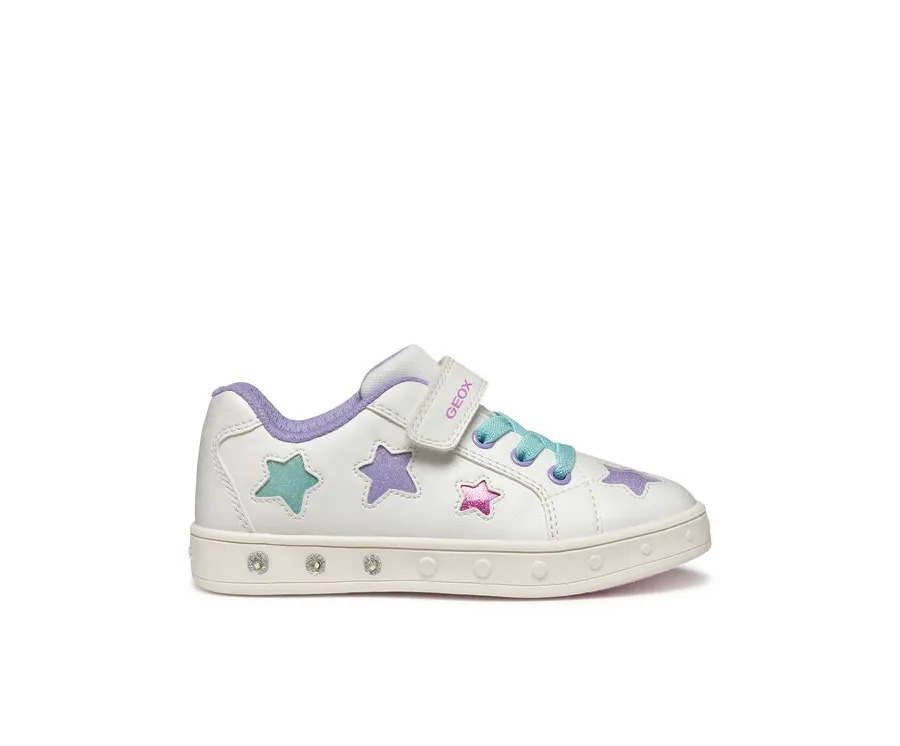 obrazek 1 Geox Sneakersy J Skylin J558WB 0BCKC C0653 D Biały