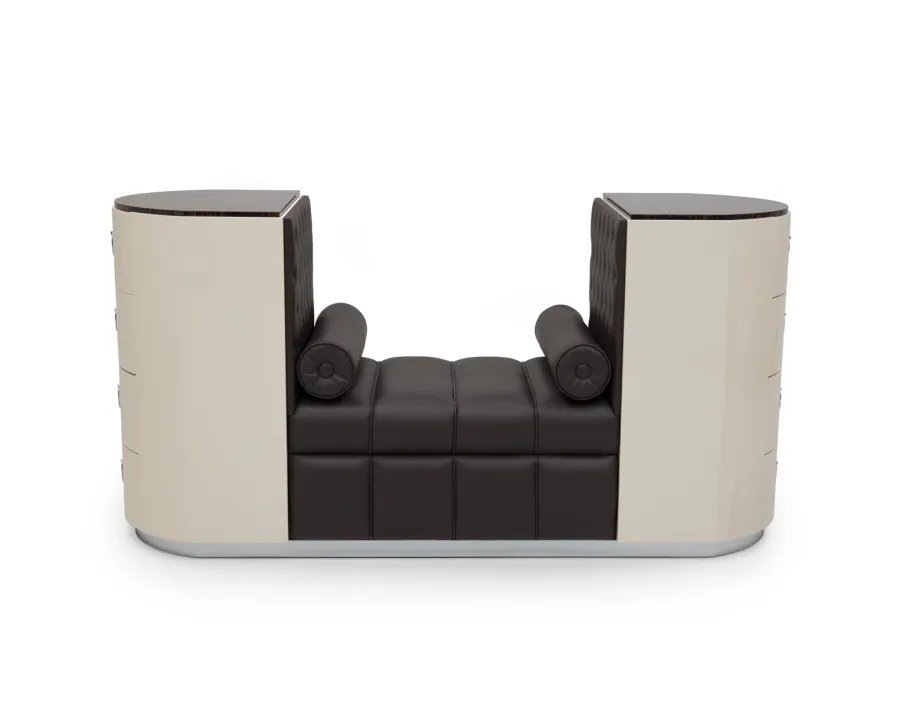 picture 1 Classic Italian island with 4 + 4 wardrobe drawers for luxurious interiors - Bianchini