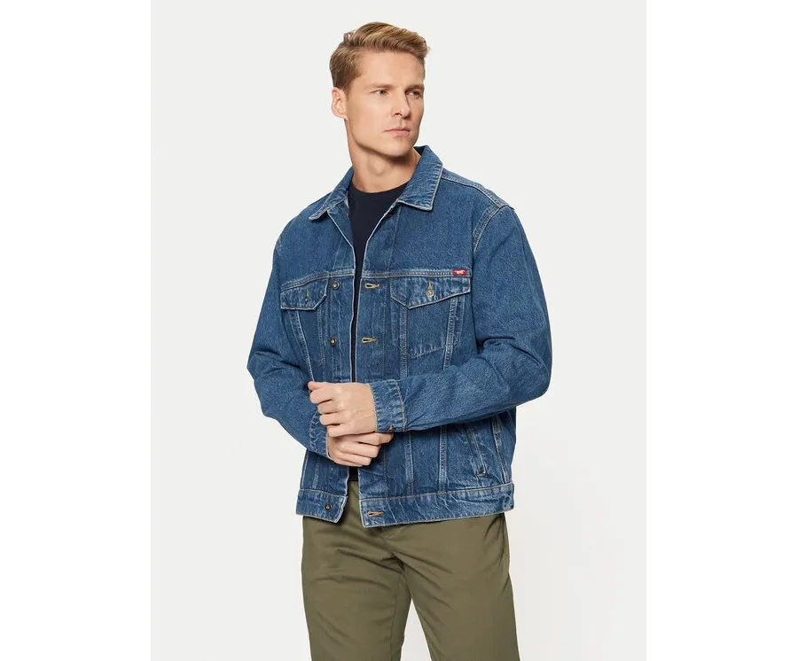 obrazek 1 Mustang Kurtka jeansowa Dallas 1015542 Niebieski Regular Fit