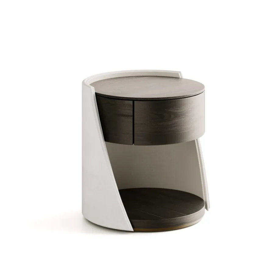 obrazek 1 Gustowna modernistyczna szafka nocna z Włoch - do sypialni