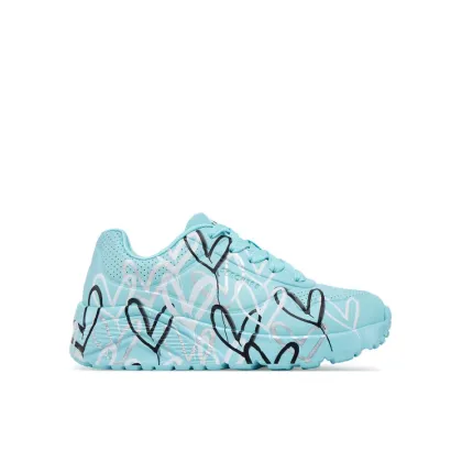 Zdjęcie Skechers Sneakersy Uno Lite - Metallic Love 314067L/TQMT Błękitny