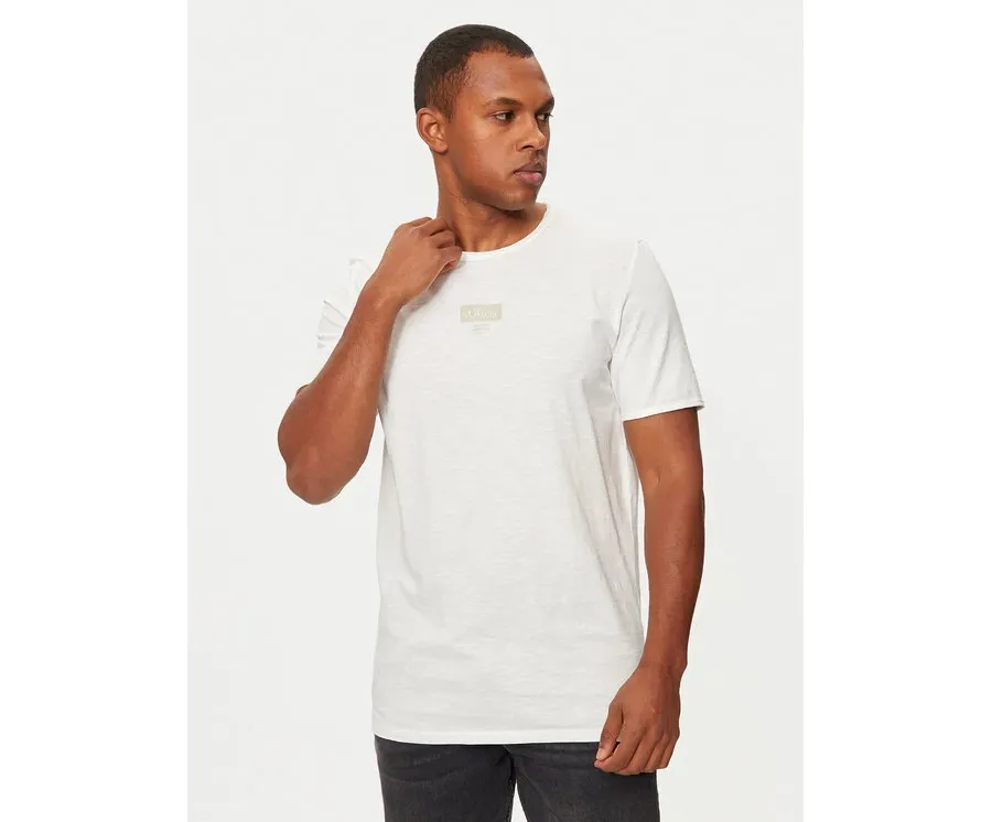 obrazek 1 s.Oliver T-Shirt 2150054 Biały Regular Fit