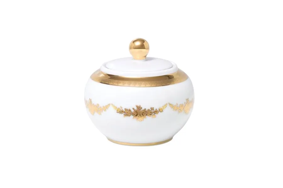obrazek 1 Piękna cukiernica porcelanowa na upominek