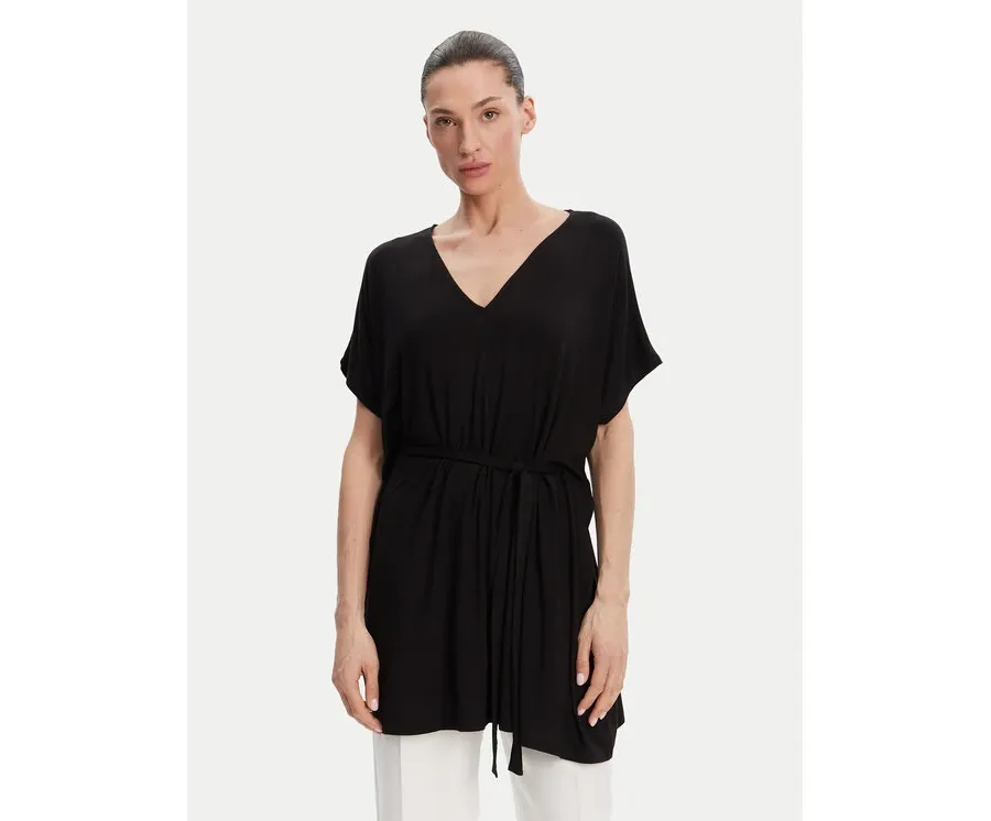 obrazek 1 Liu Jo Beachwear Sukienka plażowa VA5164 JS360 Czarny Relaxed Fit