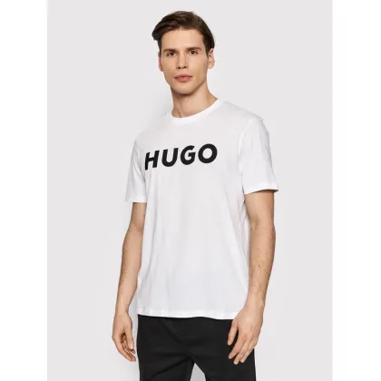 Zdjęcie Hugo T-Shirt Dulivio 50467556 Biały Regular Fit HUGO