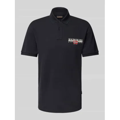 Zdjęcie Koszulka polo o kroju slim fit z nadrukiem z logo model ‘AYLMER’