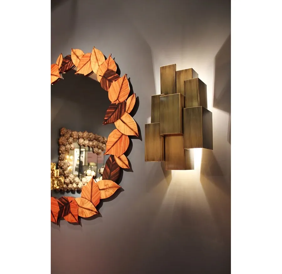 obrazek 6 Designerskie i piękne lustro inspirowane naturą liści drzew - Insidherland