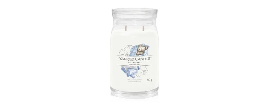 obrazek 1 Yankee Candle Soft Blanket Świeca zapachowa 567 g