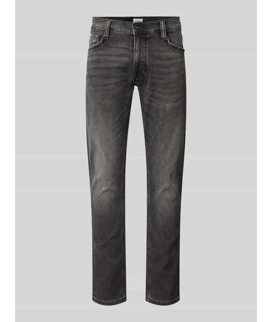 obrazek 1 Mustang Jeansy Oregon 1013713 Czarny Slim Fit