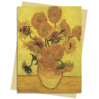 Zdjęcie Pakiet kartek na życzenia (Słoneczniki - Van Gogh) - Flame Tree Publishing