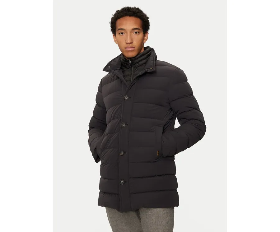 obrazek 1 Hetregó Kurtka puchowa Urban 8N431 Czarny Regular Fit