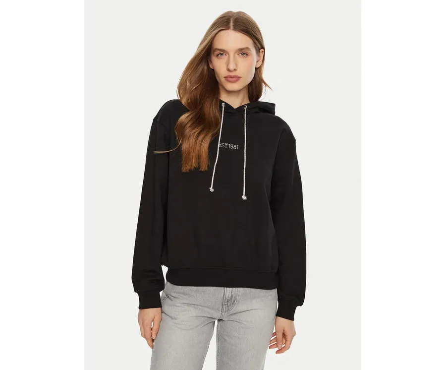 obrazek 1 Guess Bluza W5RQ00 KBY51 Czarny Regular Fit