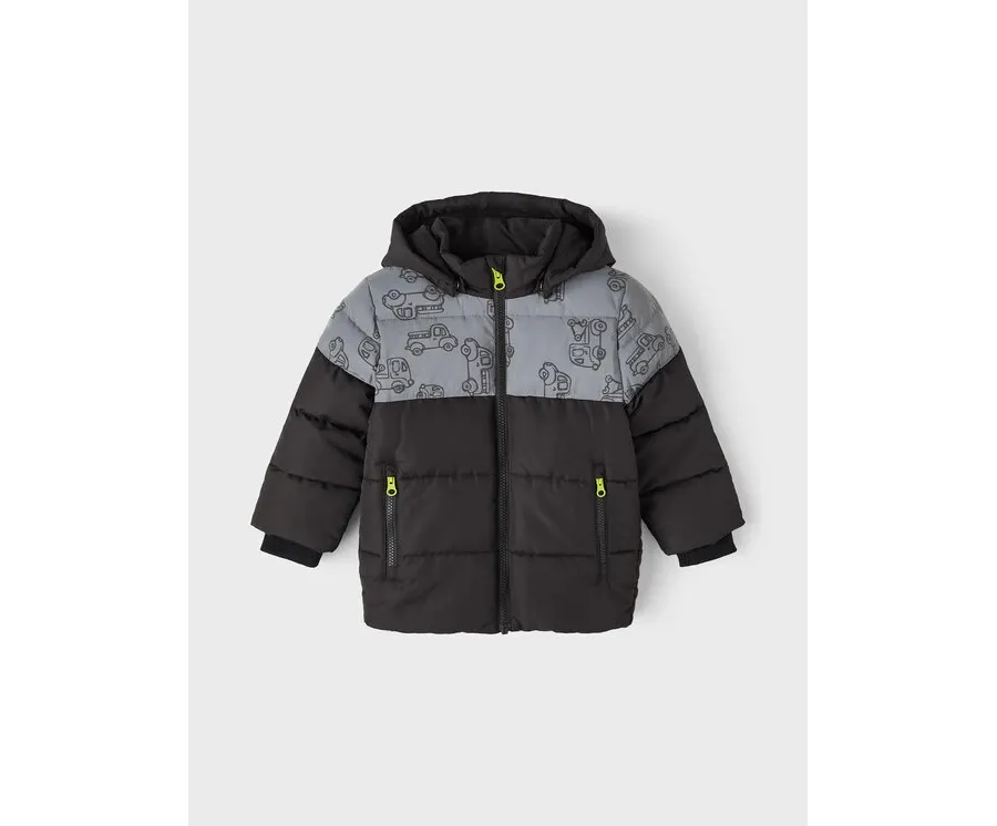 obrazek 1 NAME IT Kurtka zimowa 13218521 Czarny Regular Fit