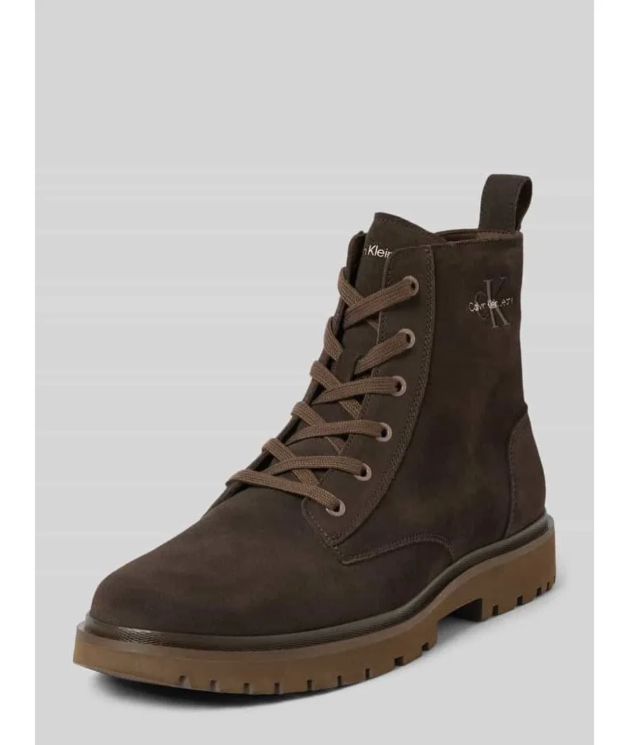obrazek 1 Buty skórzane ze sznurowaniem model ‘EVA’