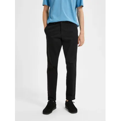 Zdjęcie Selected Homme Chinosy New 16087663 Czarny Slim Fit