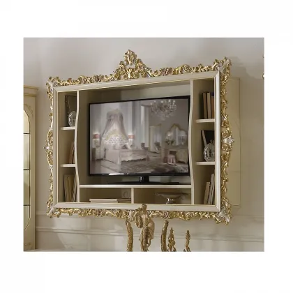 Zdjęcie Stylowa barokowa gablota na telewizor do salonu