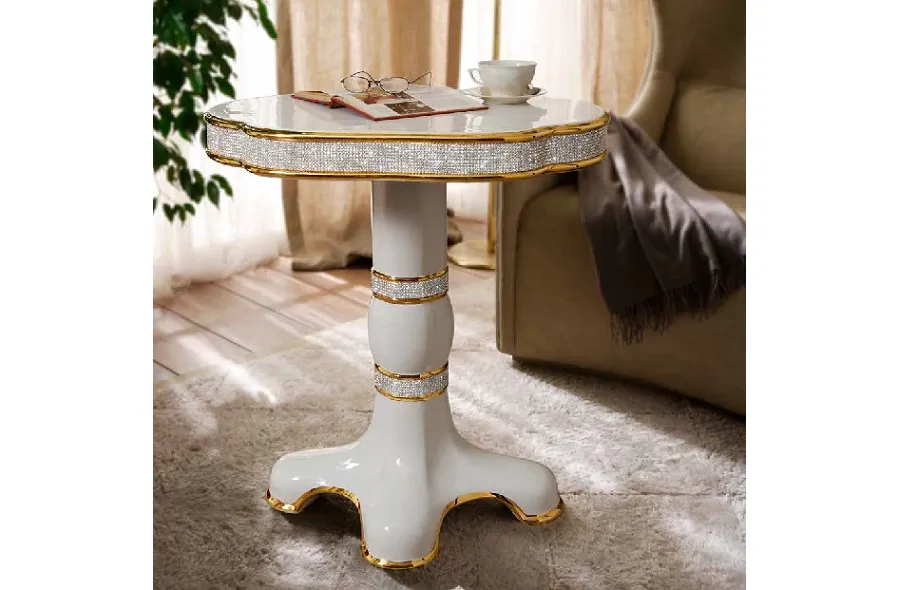 picture 1 A unique ceramic table with beautiful decoration - Bruno Costenaro