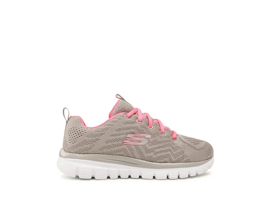 obrazek 1 Skechers Sneakersy Get Connected 12615/GYCL Szary