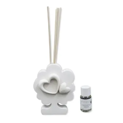 Picture A unique diffuser in the shape of a tree with hearts and black orchid perfume 15 ml