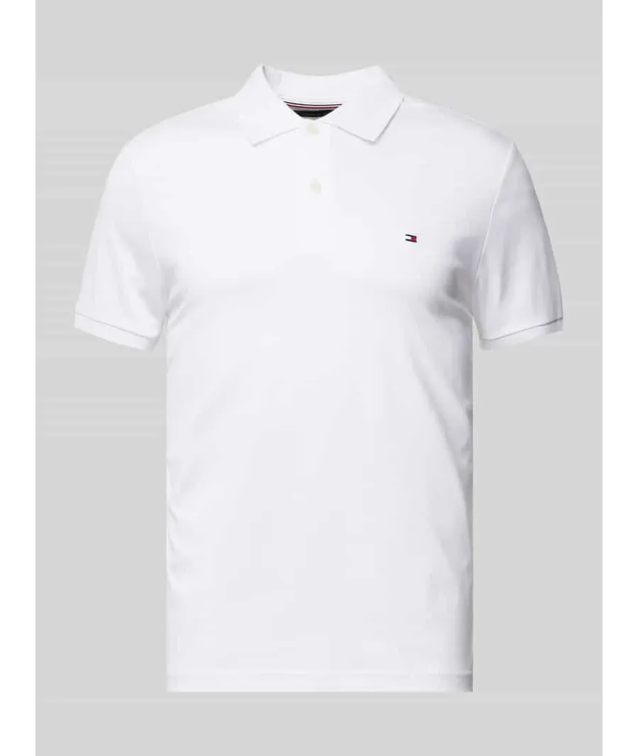 obrazek 1 Tommy Hilfiger Polo Essential MW0MW35585 Biały Regular Fit