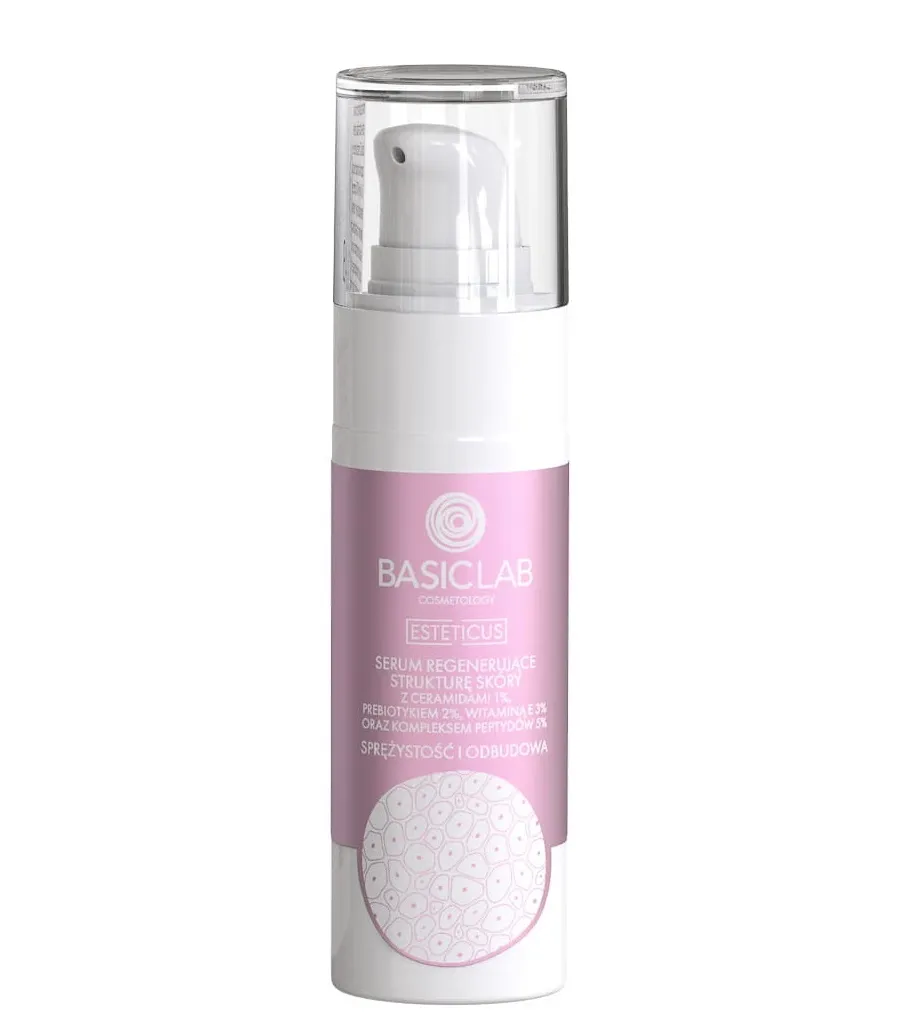 obrazek 1 BasicLab Esteticus Serum regenerujące z kompleksem peptydów 5% 30 ml Basiclab Dermocosmetics