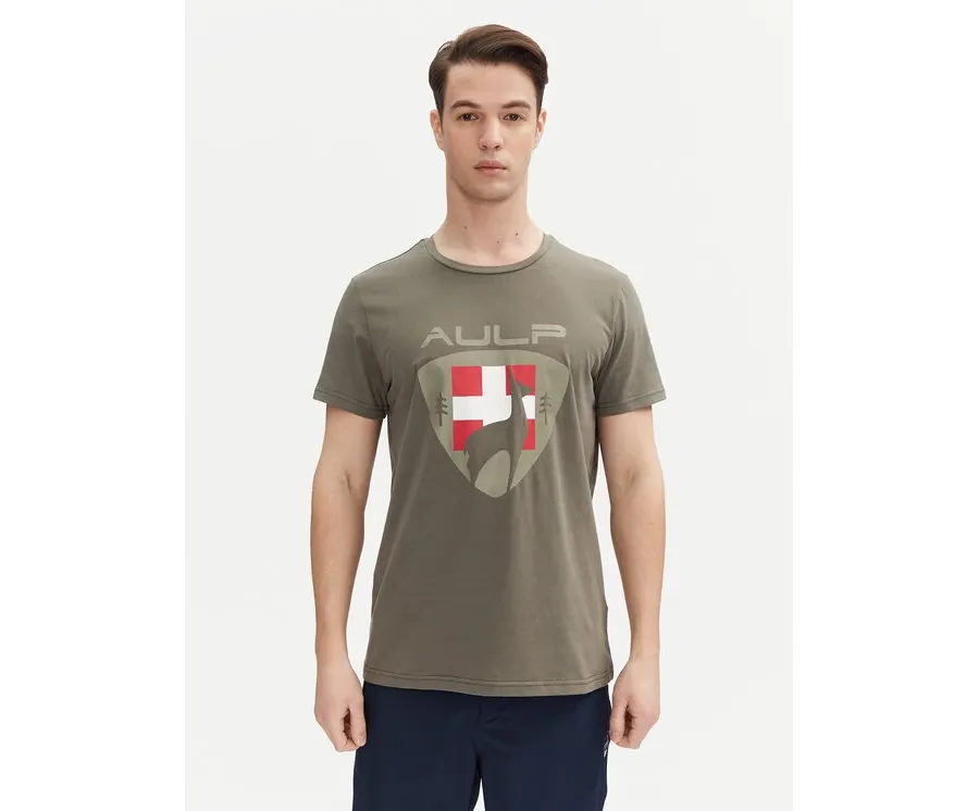 obrazek 1 Aulp Kamizelka Mocco Khaki Slim Fit