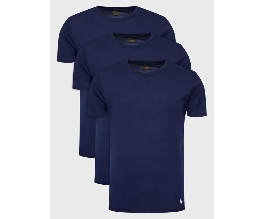 obrazek 1 Polo Ralph Lauren Komplet 3 t-shirtów 714830304015 Granatowy Regular Fit