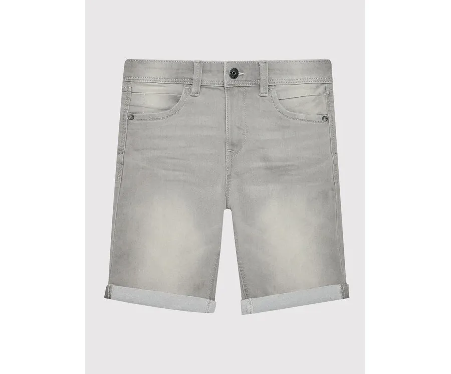 obrazek 1 NAME IT Szorty jeansowe 13150022 Szary Slim Fit