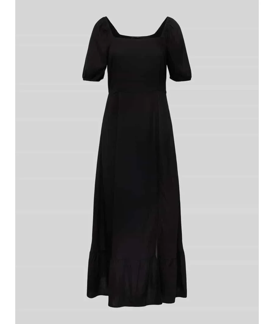 obrazek 1 Sukienka midi z prostokątnym dekoltem model ‘MYMILO’