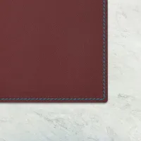 Zdjęcie Bordowa skórzana podkładka Palladio Deluxe 70x50. Luksus i elegancja 100% Made in Italy