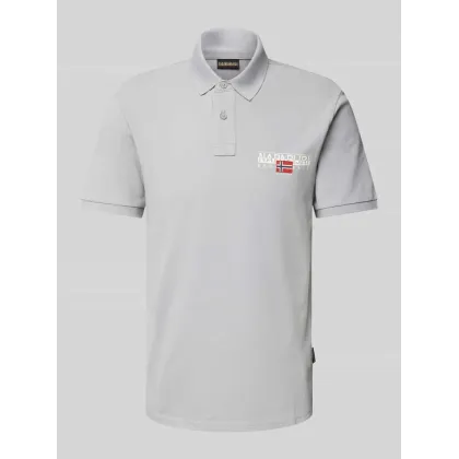 Zdjęcie Koszulka polo o kroju slim fit z nadrukiem z logo model ‘AYLMER’