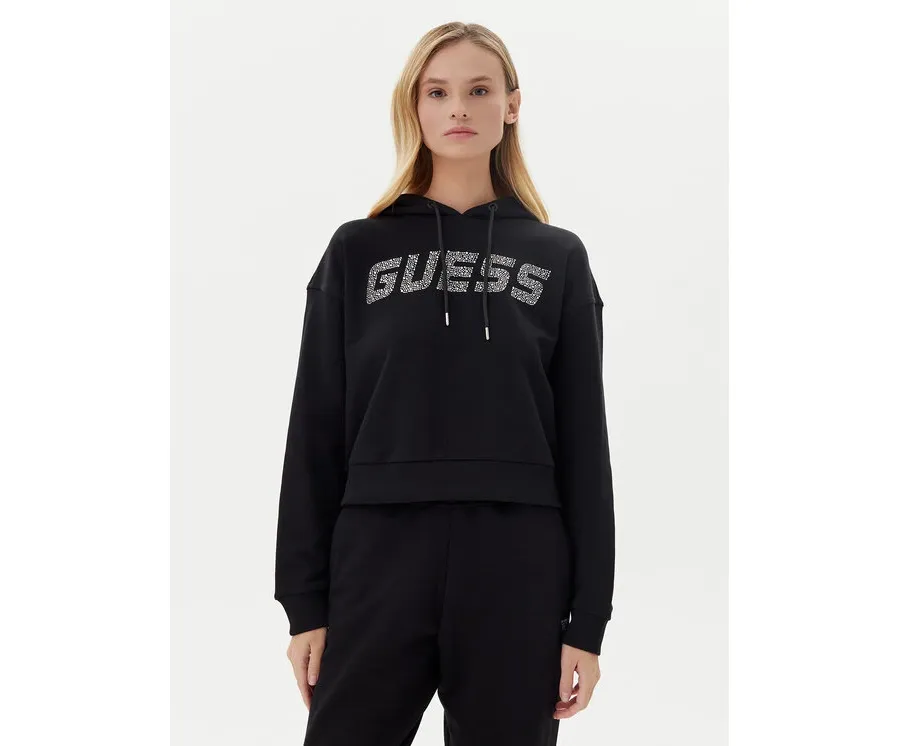obrazek 1 Guess Bluza V5GQ09 KCRP0 Czarny Relaxed Fit
