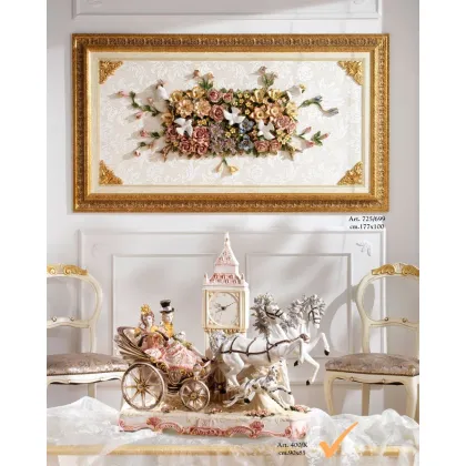 Zdjęcie Ceramiczny zegar z karetą - sklep Luxury Products