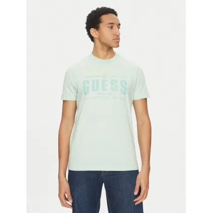 Zdjęcie Guess T-Shirt M5GI27 KBW41 Zielony Regular Fit